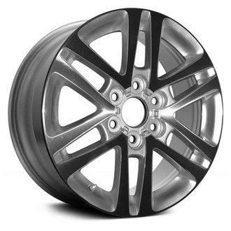 Replace® - 6 V-Spoke Silver with Machined Face 18x7.5 Alloy Factory Wheel - Remanufactured