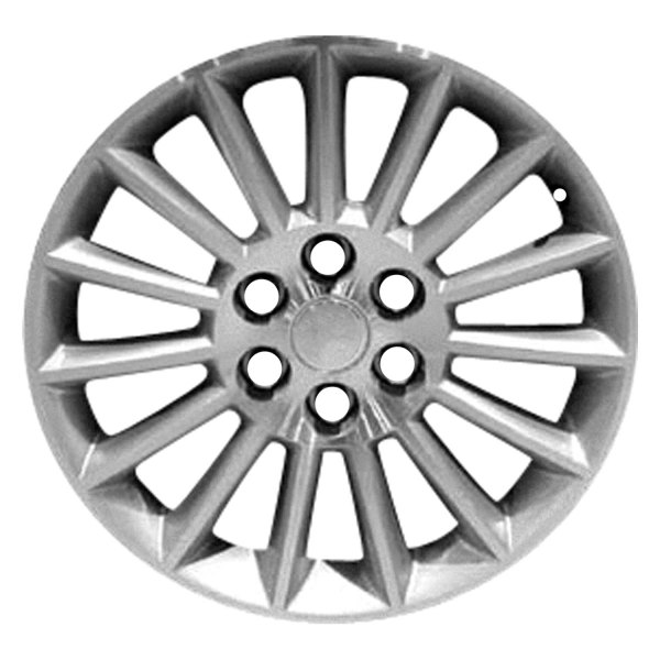 Replace® - 19 x 7.5 15-Spoke Machined and Silver Alloy Factory Wheel (Factory Take Off)