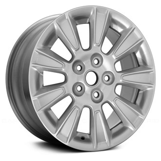 Replace® - 9 I-Spoke Silver with Machined Face 17x7 Alloy Factory Wheel - Remanufactured
