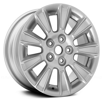Replace® - 9 I-Spoke Silver 17x7 Alloy Factory Wheel - Remanufactured