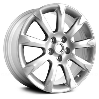Replace® - 9 I-Spoke Silver with Machined Face 19x8.5 Alloy Factory Wheel - Remanufactured