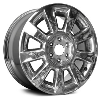 Replace® - 9-Spoke Cladded Chrome 19x7 Alloy Factory Wheel - Replica