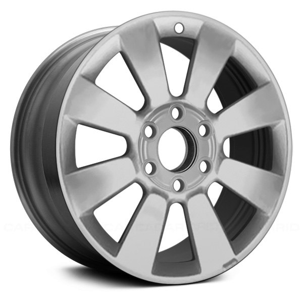 Replace® - 17 x 6.5 8-Spoke Silver with Machined Face Alloy Factory Wheel (Remanufactured)