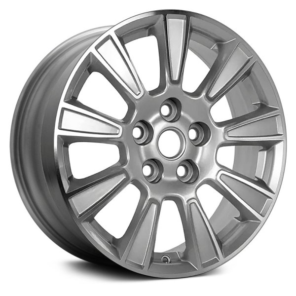 Replace® - 17 x 7 9 I-Spoke Silver with Machined Face Alloy Factory Wheel (Remanufactured)