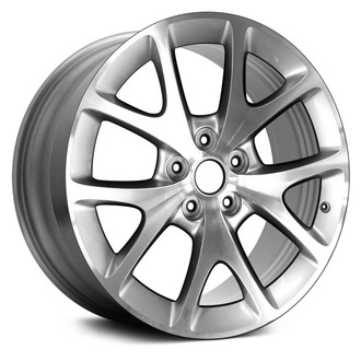 Replace® - 5 Y-Spoke Silver with Machined Face 19x8.5 Alloy Factory Wheel - Remanufactured
