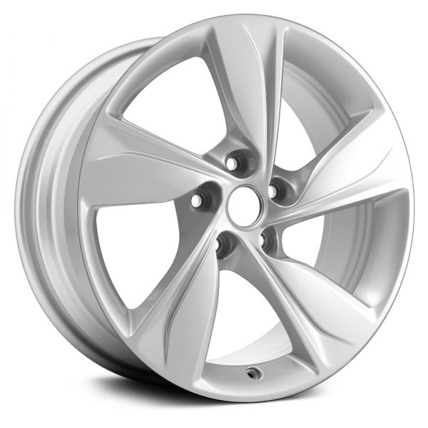 Replace® - 18 x 8.5 5 Spiral-Spoke Silver Alloy Factory Wheel (Remanufactured)