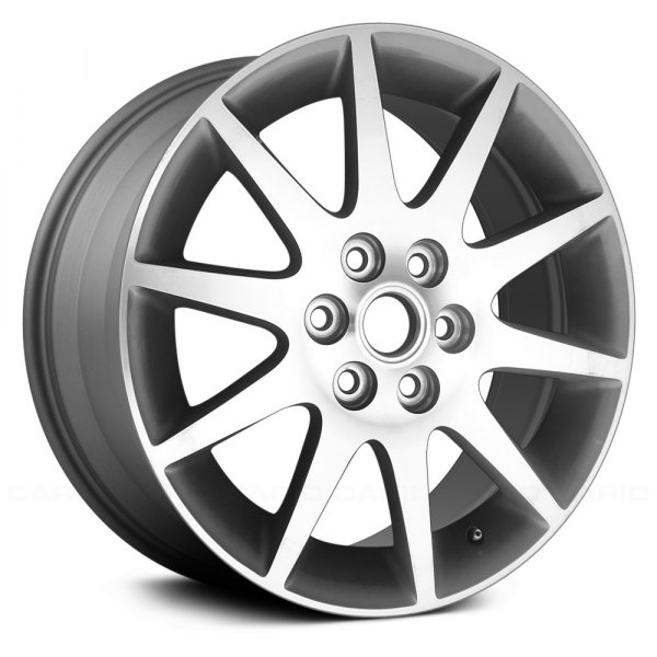Replace® - 19 x 7.5 10-Spoke Charcoal with Machined Accents Alloy Factory Wheel (Remanufactured)