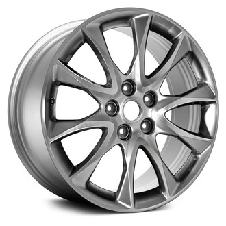 Replace® - 10-Spoke Light Smoked Hypersilver 19x7.5 Alloy Factory Wheel - Remanufactured