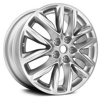 Replace® - 6 V-Spoke Silver 19x7.5 Alloy Factory Wheel - Remanufactured