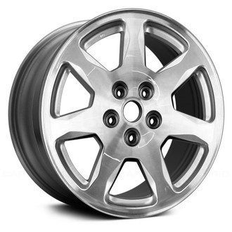 Replace® - 7 I-Spoke Machined Sparkle Silver 17x7.5 Alloy Factory Wheel - Remanufactured