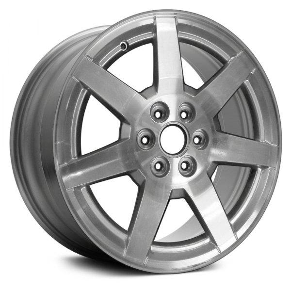 Replace® - 17 x 7.5 7 I-Spoke Silver with Machined Face Alloy Factory Wheel (Remanufactured)
