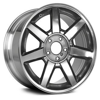 Replace® - 7 I-Spoke Polished 17x7.5 Alloy Factory Wheel - Remanufactured