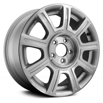 Replace® - 9 I-Spoke Silver with Machined Face 17x7 Alloy Factory Wheel - Remanufactured