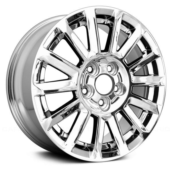 Replace® - 17 x 8 14 Alternating-Spoke PVD Chrome Alloy Factory Wheel (Remanufactured)