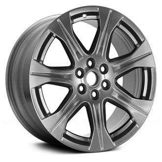 Replace® - 7 I-Spoke Silver with Machined Accents 20x8 Alloy Factory Wheel - Remanufactured