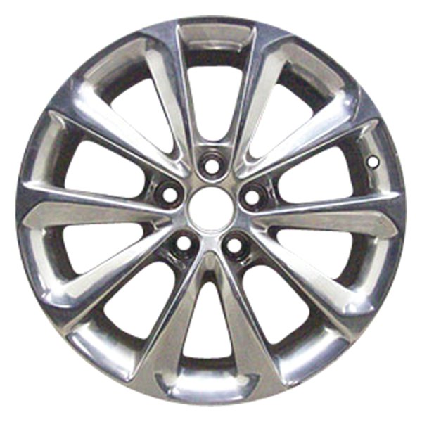 Replace® - 19 x 8.5 5 V-Spoke Polished Alloy Factory Wheel (Factory Take Off)