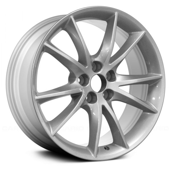 Replace® - 20 x 8.5 5 V-Spoke Silver Alloy Factory Wheel (Remanufactured)