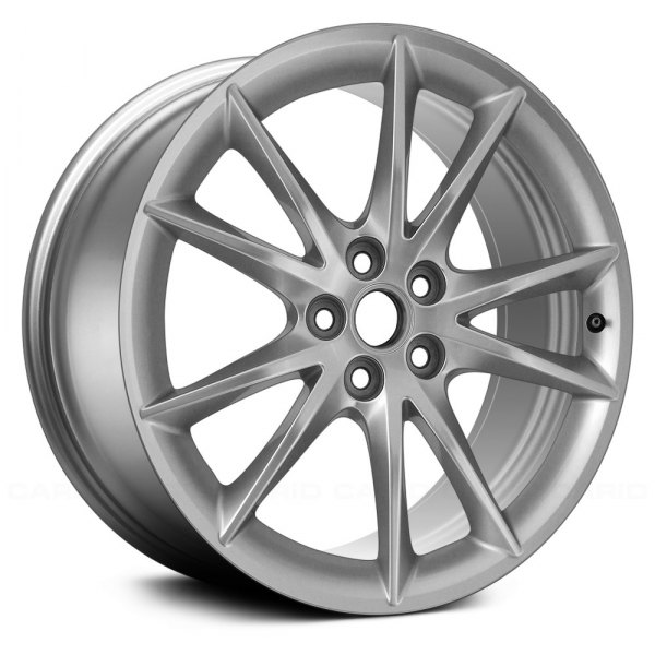 Replace® - 20 x 8.5 5 V-Spoke Silver Alloy Factory Wheel (Remanufactured)