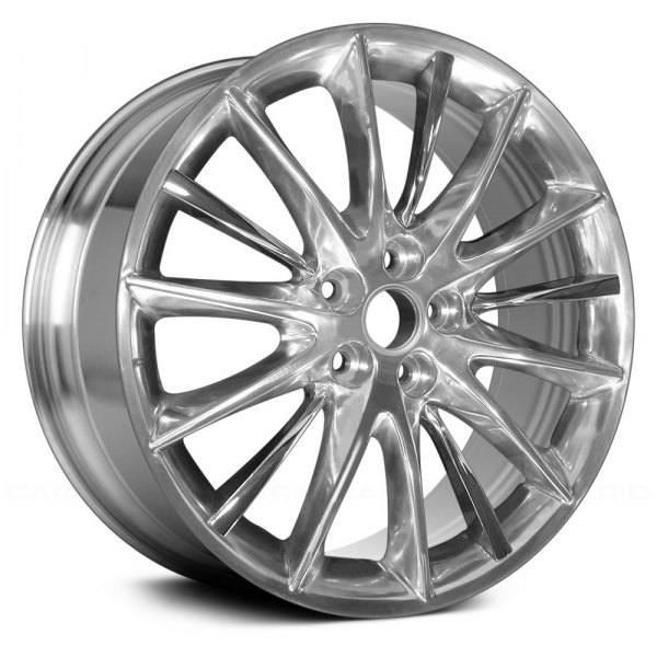 Replace® - 20 x 8.5 5 V-Spoke Polished Alloy Factory Wheel (Remanufactured)