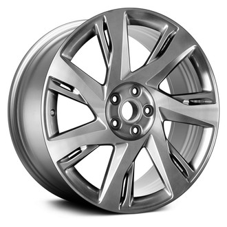Replace® - 7 Double Spiral-Spoke Smoked Silver 20x8.5 Alloy Factory Wheel - Remanufactured