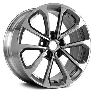 Replace® - 5 V-Spoke Polished 18x9.5 Alloy Factory Wheel - Remanufactured