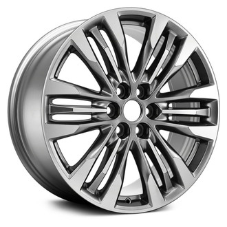 Replace® - 6 W-Spoke Smoked Silver 20x8 Alloy Factory Wheel - Remanufactured