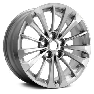 Replace® - 5 W-Spoke Silver 18x8 Alloy Factory Wheel - Remanufactured