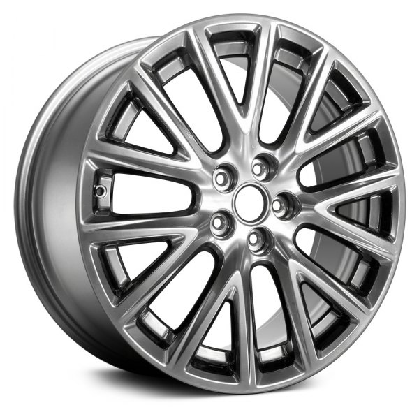 Replace® - 20 x 8.5 7 Y-Spoke Dark Smoked Hypersilver Alloy Factory Wheel (Remanufactured)