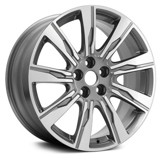 Replace® - 9 I-Spoke Silver with Machined Face 20x8.5 Alloy Factory Wheel - Remanufactured