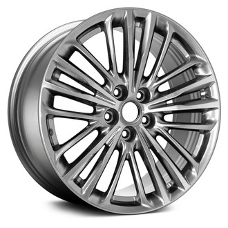 Replace® - Multi 5-Spoke Machined with Dark Hypersilver Accents 20x8.5 Alloy Factory Wheel - Remanufactured