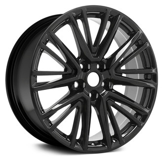 Replace® - 20-Spoke Black 20x8.5 Alloy Factory Wheel - Remanufactured