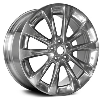 Replace® - 10-Spoke Polished 20x8.5 Alloy Factory Wheel - Remanufactured