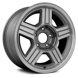 Replace® - 5-Spoke Gray with Machined Accents 16x8 Alloy Factory Wheel - Remanufactured