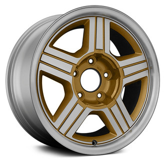 Replace® - 5-Spoke Gold 16x8 Alloy Factory Wheel - Remanufactured