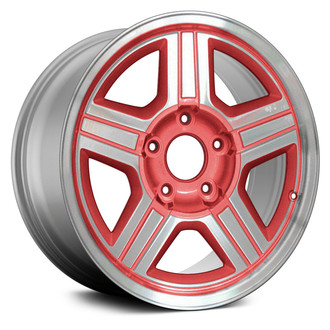 Replace® - 5-Spoke Red 16x8 Alloy Factory Wheel - Remanufactured