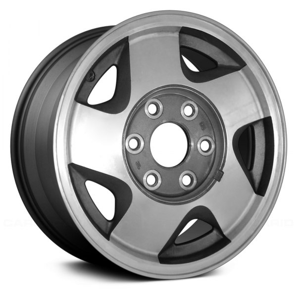Replace® - 16 x 7 5 Spiral-Spoke Charcoal Gray Alloy Factory Wheel (Remanufactured)
