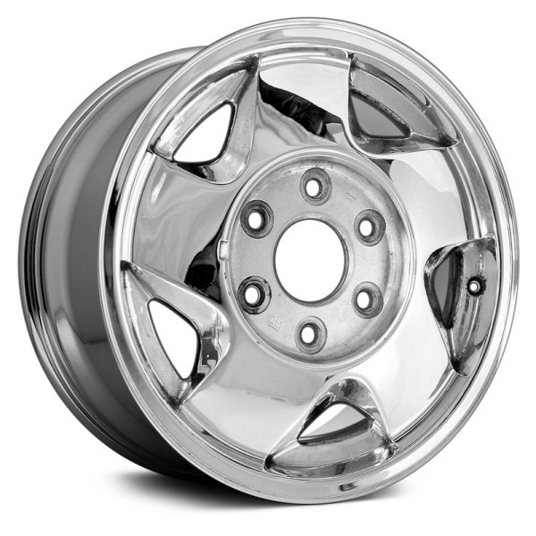 Replace® - 16 x 7 5 Spiral-Spoke Chrome Alloy Factory Wheel (Remanufactured)
