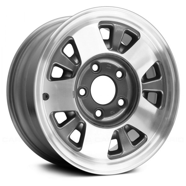 Replace® - 15 x 7 10-Slot Charcoal Alloy Factory Wheel (Remanufactured)