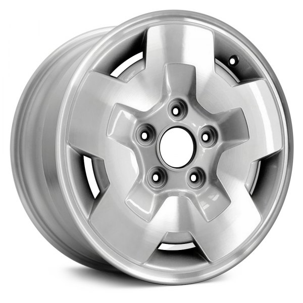 Replace® - 15 x 7 5-Slot Silver Alloy Factory Wheel (Factory Take Off)