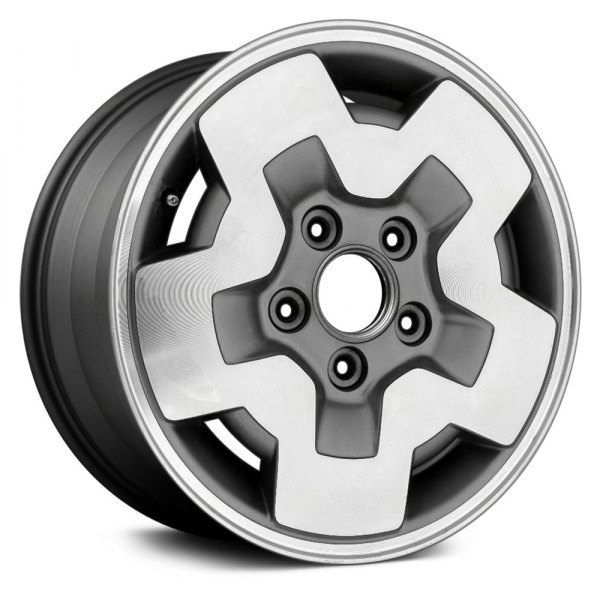 Replace® - 15 x 7 5-Slot Charcoal Gray Alloy Factory Wheel (Factory Take Off)