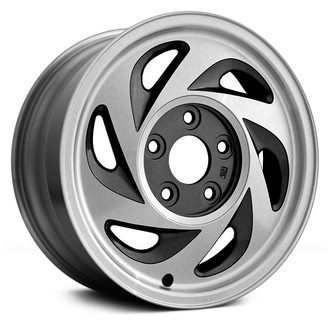 Replace® - 6-Slot Dark Sparkle Charcoal 15x7 Alloy Factory Wheel - Remanufactured