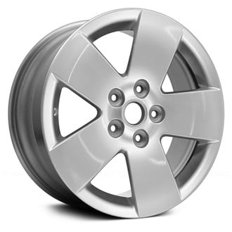 Replace® - 5-Spoke Silver with Machined Face 16x6.5 Alloy Factory Wheel - Remanufactured