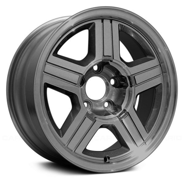 Replace® - 16 x 8 5-Spoke Machined Sparkle Silver Alloy Factory Wheel (Remanufactured)