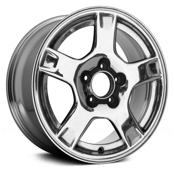 Replace® - 17 x 8.5 5-Spoke Chrome Alloy Factory Wheel (Remanufactured)