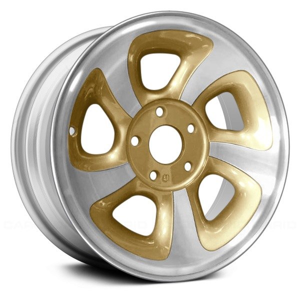 Replace® - 15 x 7 5 Spiral-Spoke Gold Alloy Factory Wheel (Remanufactured)