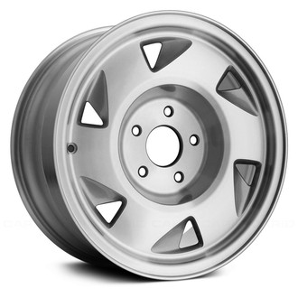 Replace® - 6-Slot Dark Sparkle Gray Silver 15x7 Alloy Factory Wheel - Remanufactured