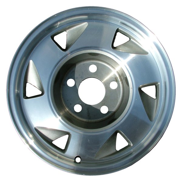 Replace® - 15 x 7 6-Slot Dark Sparkle Gray Silver Alloy Factory Wheel (Factory Take Off)