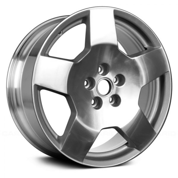 Replace® - 18 x 7 5-Spoke Gloss Argent Alloy Factory Wheel (Remanufactured)