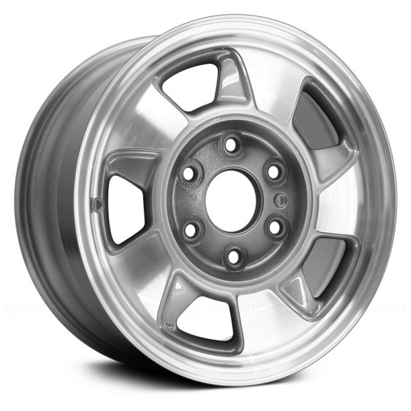 Replace® - 16 x 7 5-Spoke Medium Charcoal with Machined Face Alloy Factory Wheel (Remanufactured)