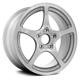 Replace® - 5-Spoke Silver 17x8.5 Alloy Factory Wheel - Remanufactured